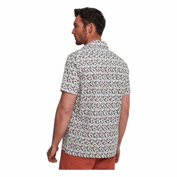 Paul Smith Short Sleeve Palm Print Casual Fit Button Down Shirt M - Picture 4 of 15